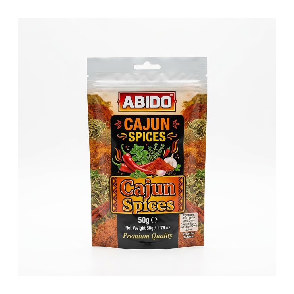 Abido Cajun Spices 50g