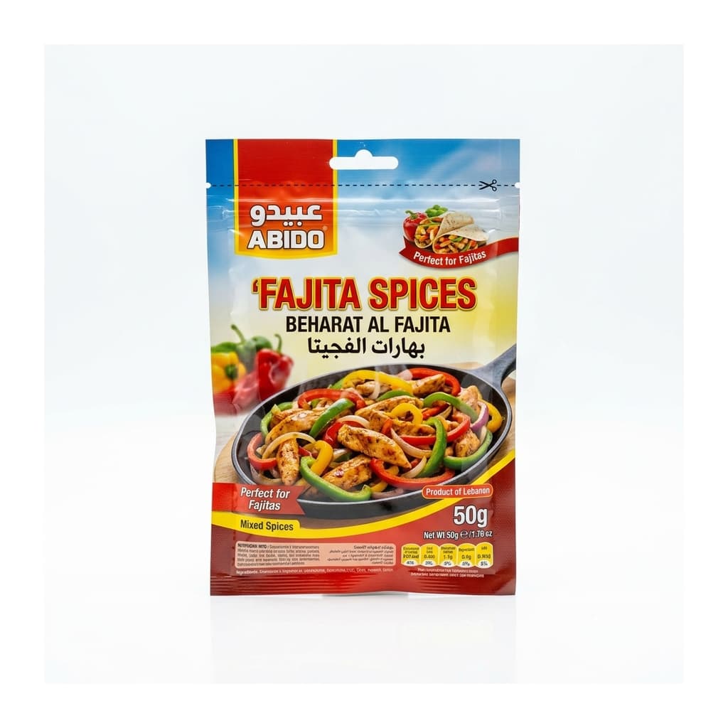 Abido Fajita Spices 50g