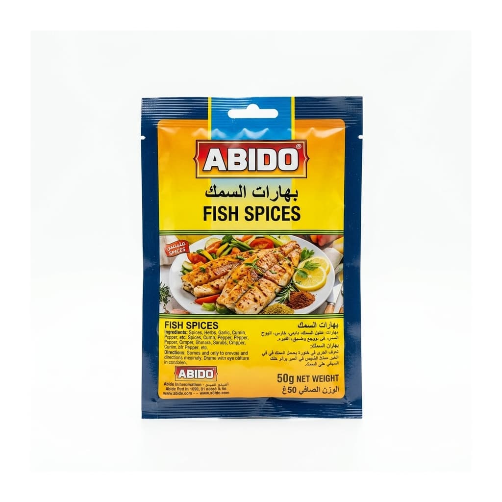 Abido Fish Spices 50g