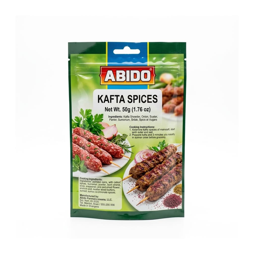 Abido Kafta Spices 50g