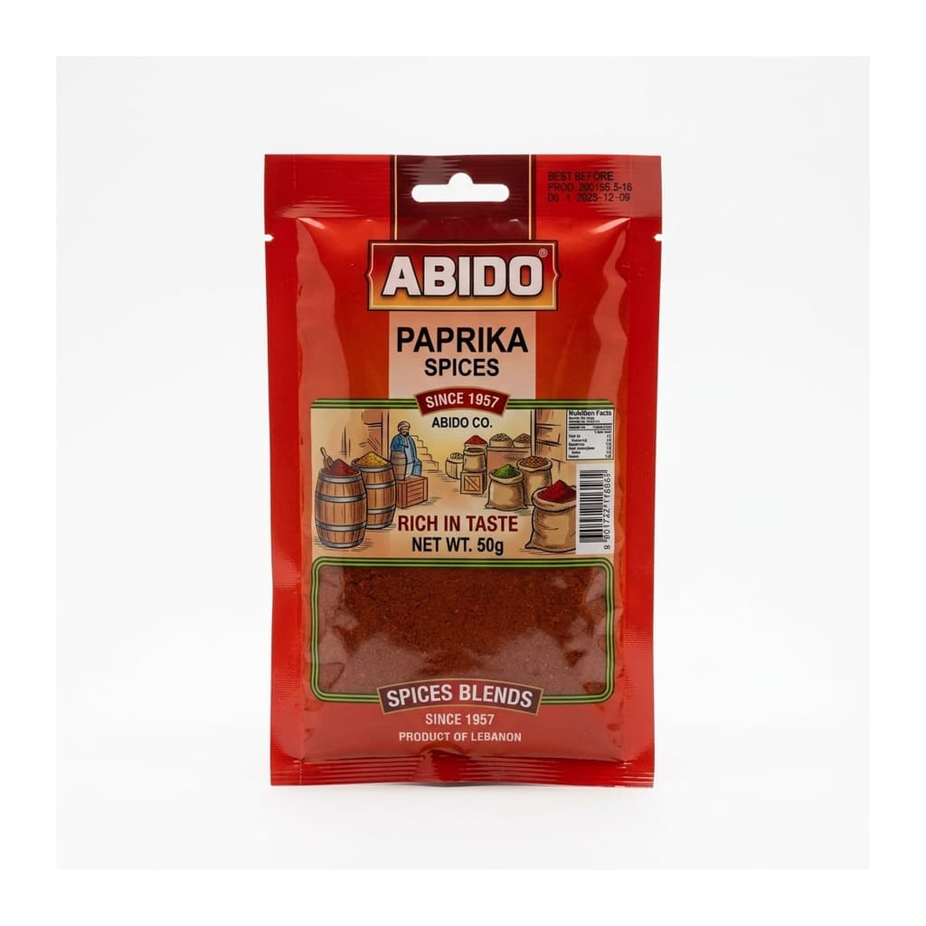 Abido Paprika Spices 50g
