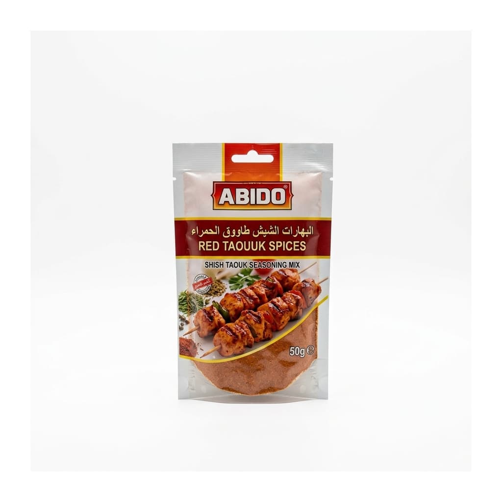 Abido Red Taouk Spices 50g
