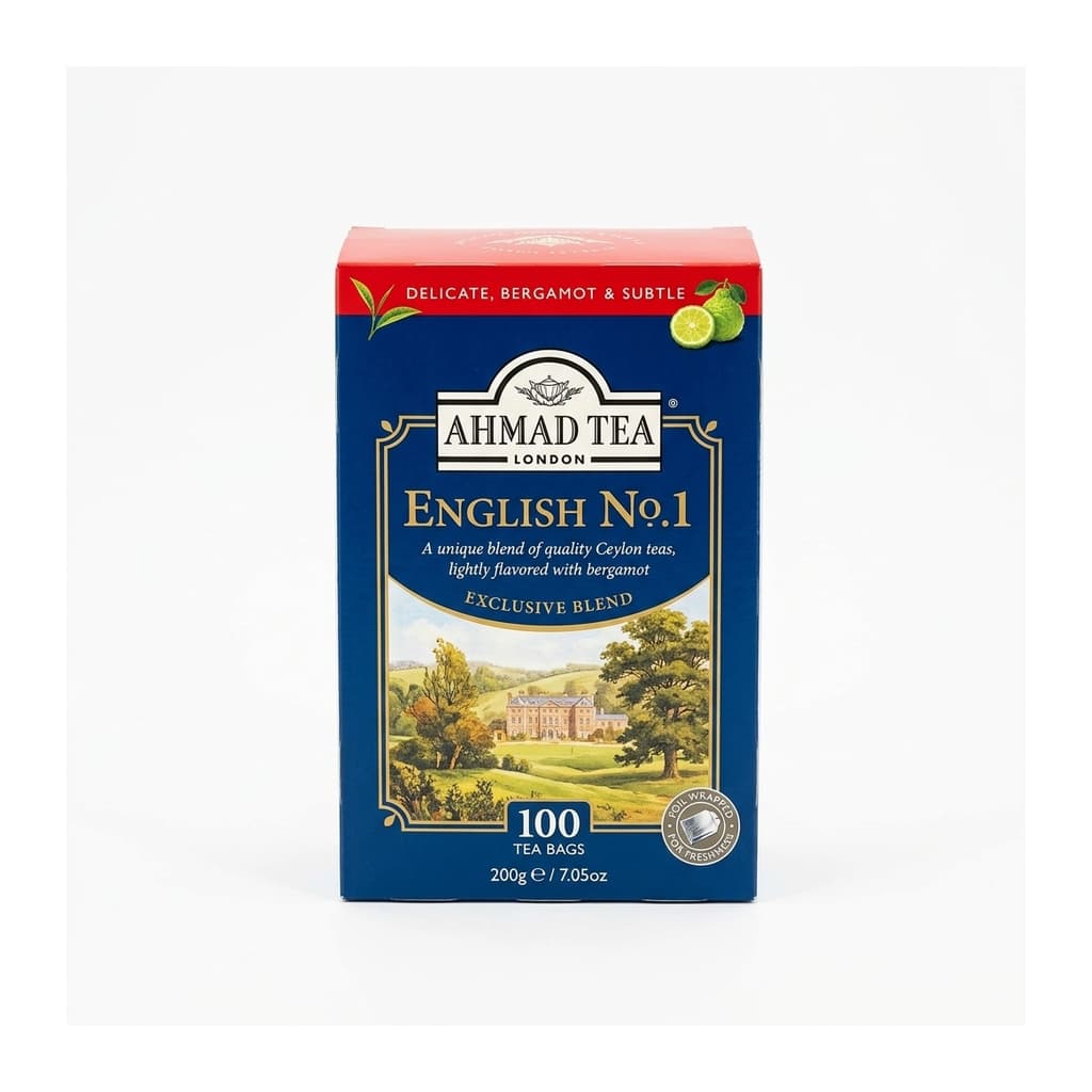 Ahmed English Tea No.1 100 Bags 200g