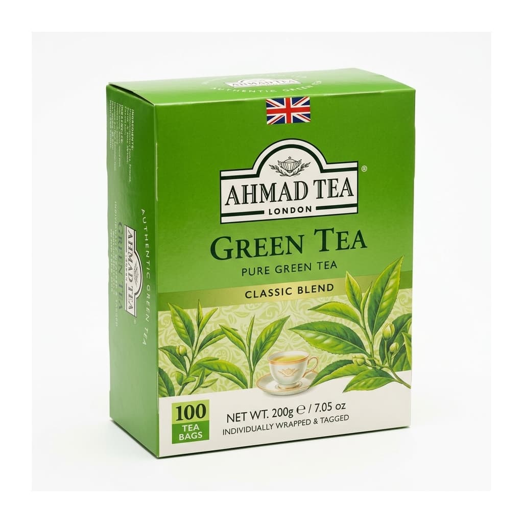 Ahmed Green Tea 100 Bags 200g
