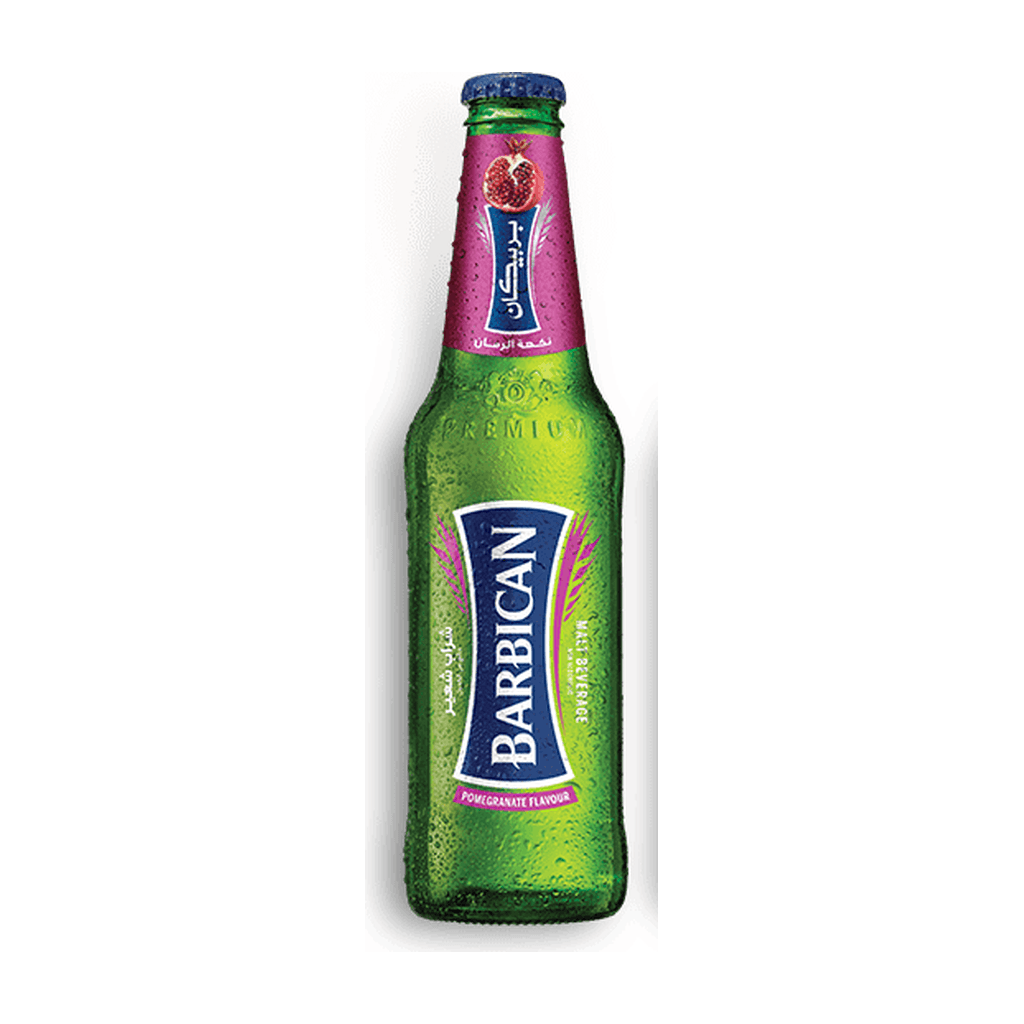 BARBICAN MALT DRINK POMEGRANATE FLAVOUR 330ML