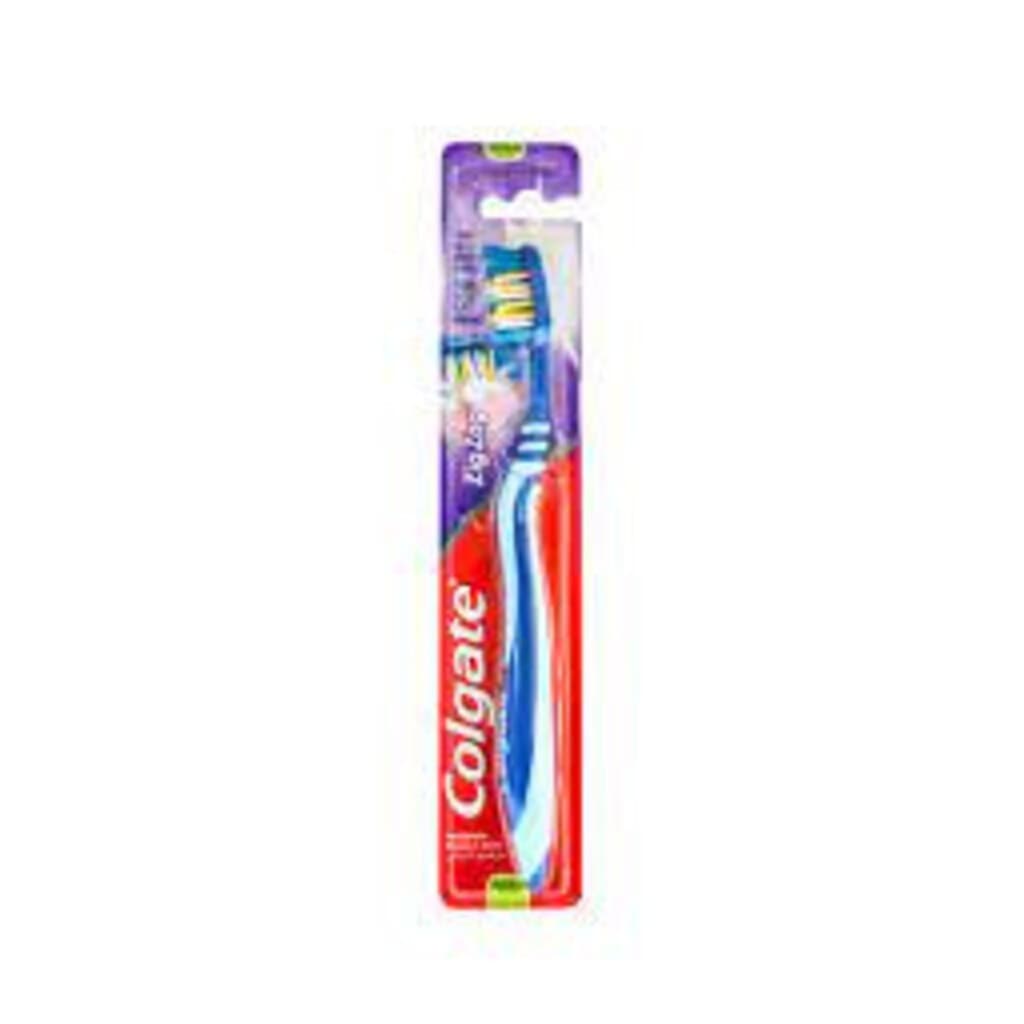 COLGATE BRUCH TEETH ZIG ZAG.