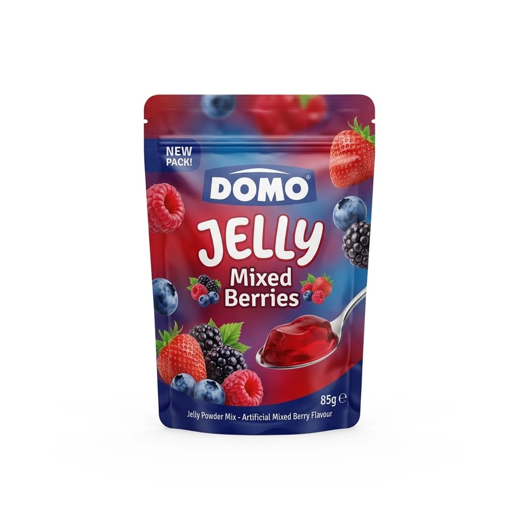 Domo Jelly Mixed Berries 85g