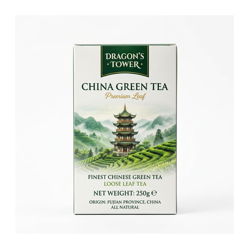 Dragon's Tower China Green Tea 250g