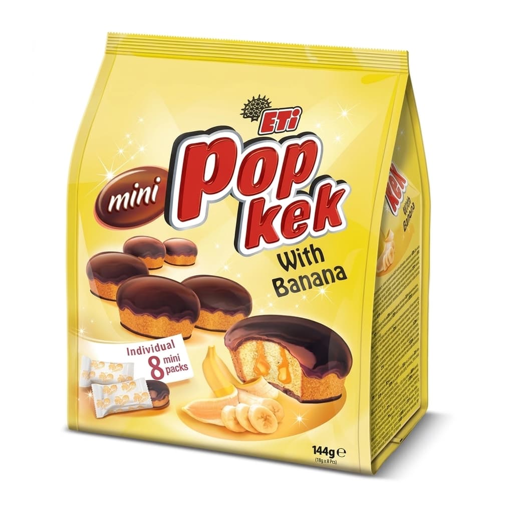 Eti Pop Kek with Banana 144g