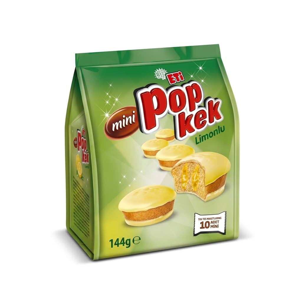 Eti Pop Kek with Lemon 144g