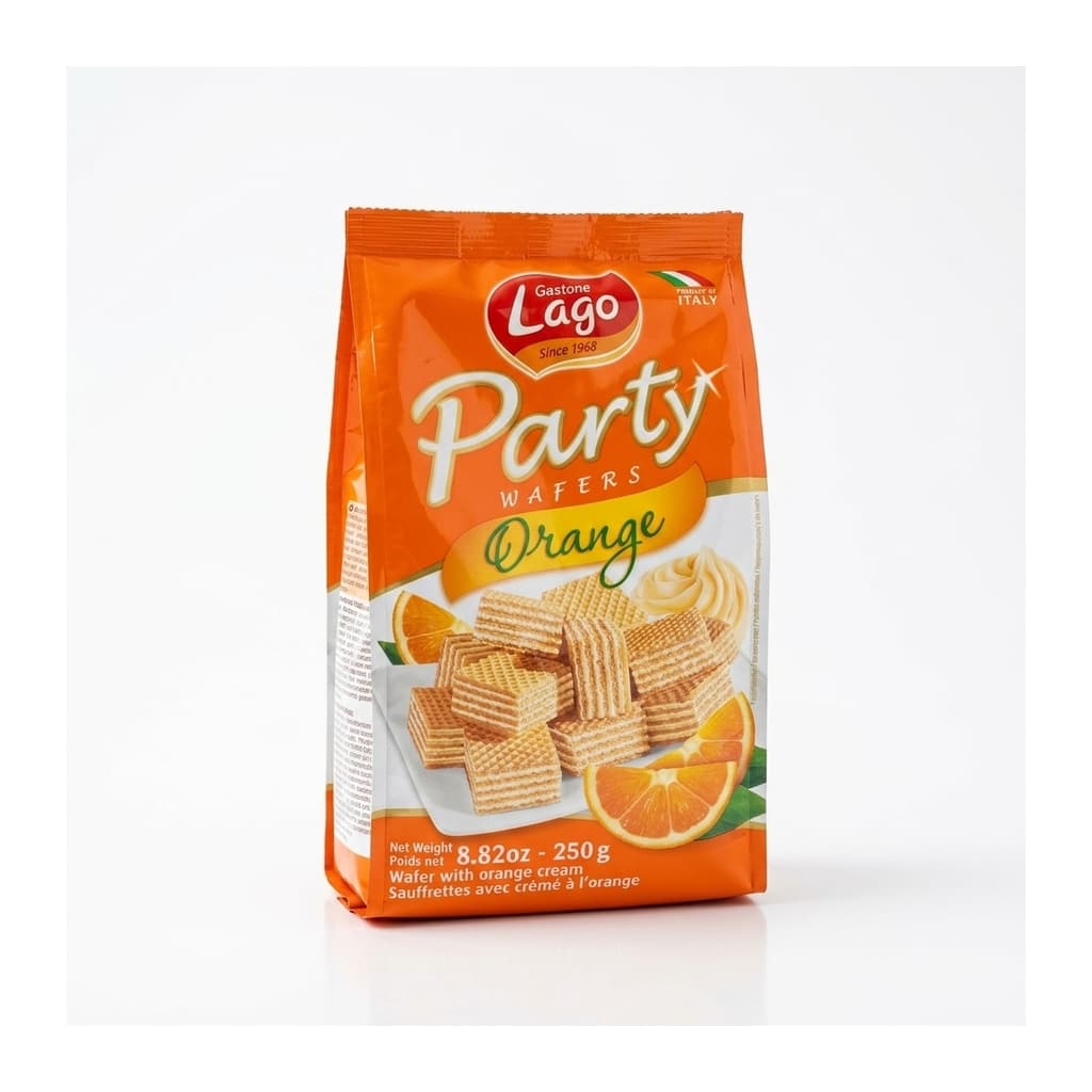 Lago Party Wafers Orange 250g