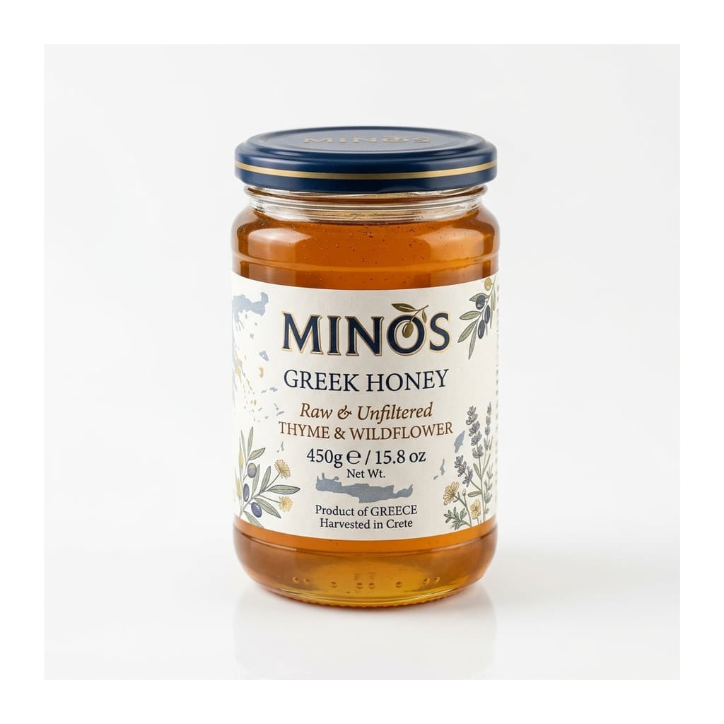 Minos Greek Honey 450g