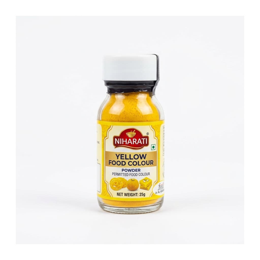 Niharati Yellow Food Colour 25g