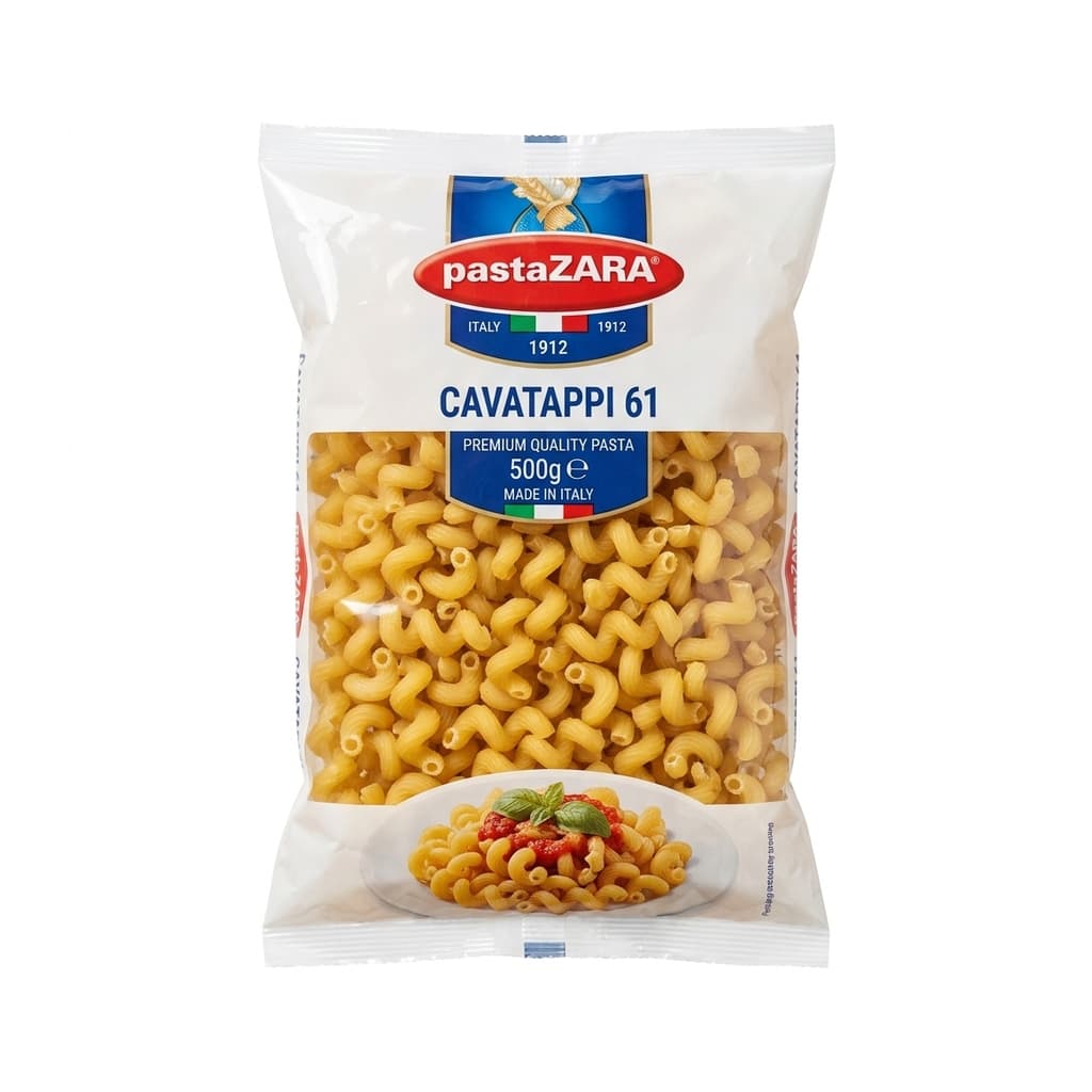 Pasta Zara 61 Cavatappi 500g