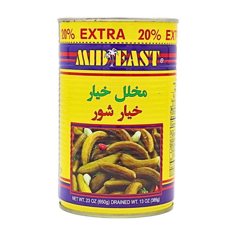 Mid East Pickled Cucumbers in Brine 385g