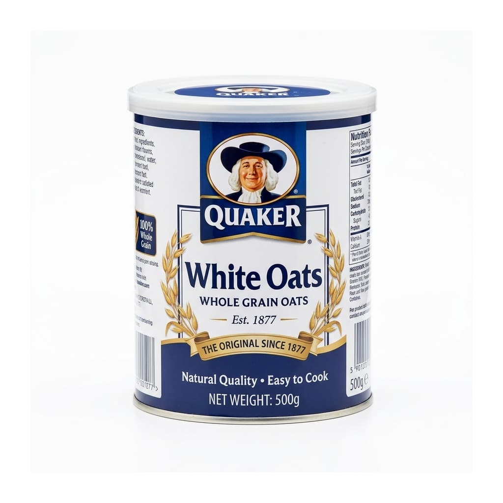 Quaker White Oats 500g
