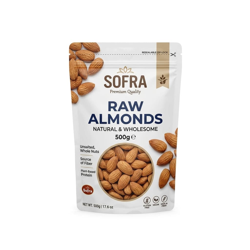Sofra Raw Almond 500g