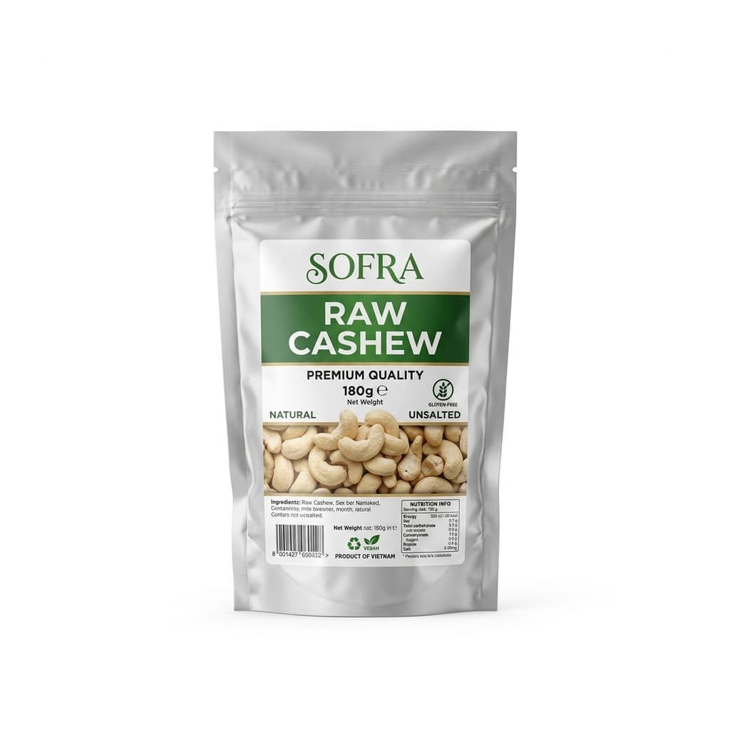 Sofra Raw Cashew 180g