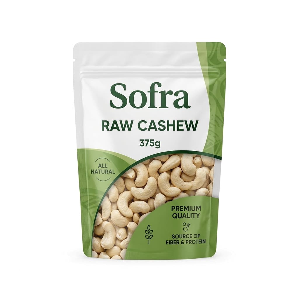Sofra Raw Cashew 375g. 375 .