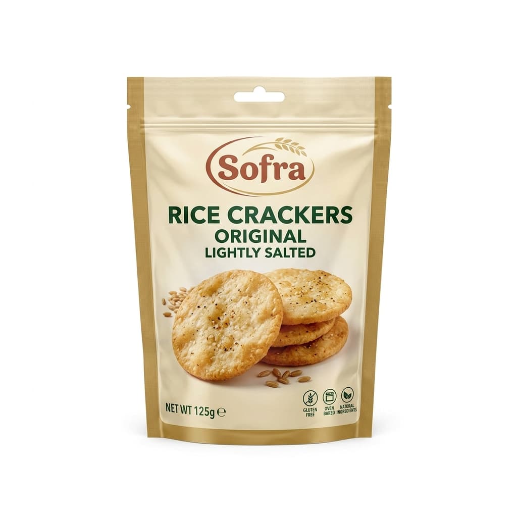 Sofra Rice Crackers 125g 125