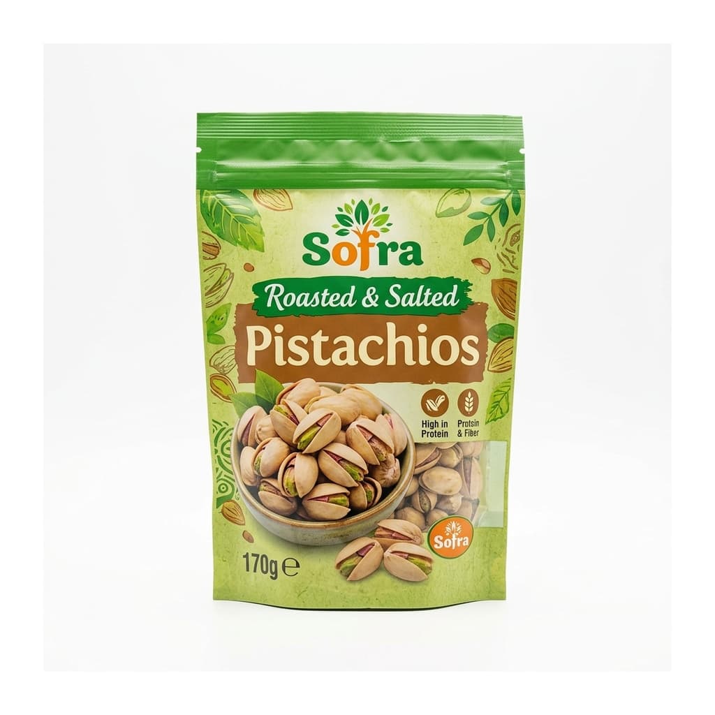 Sofra Roasted & Salted Pistachios 170g