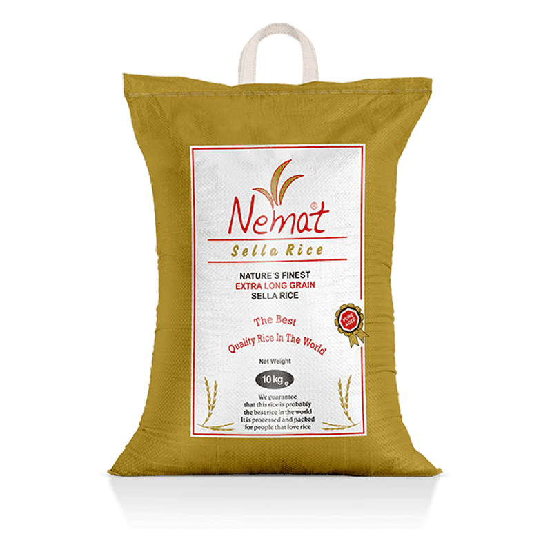Nemat Extra Long Sella Basmati Rice 10kg