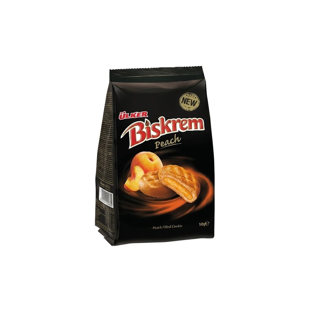Ulker Biskrem Peach 160g