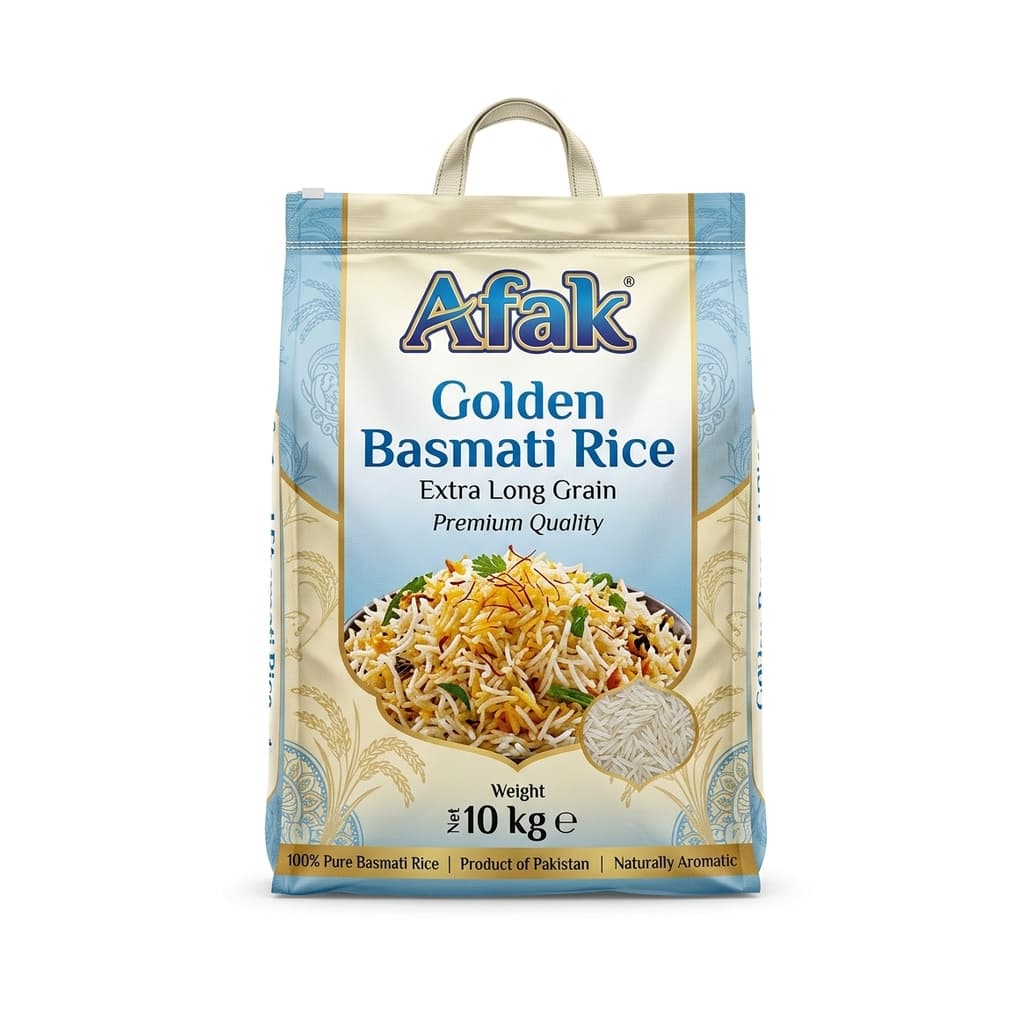 Afak Golden Basmati Rice. 10 kg