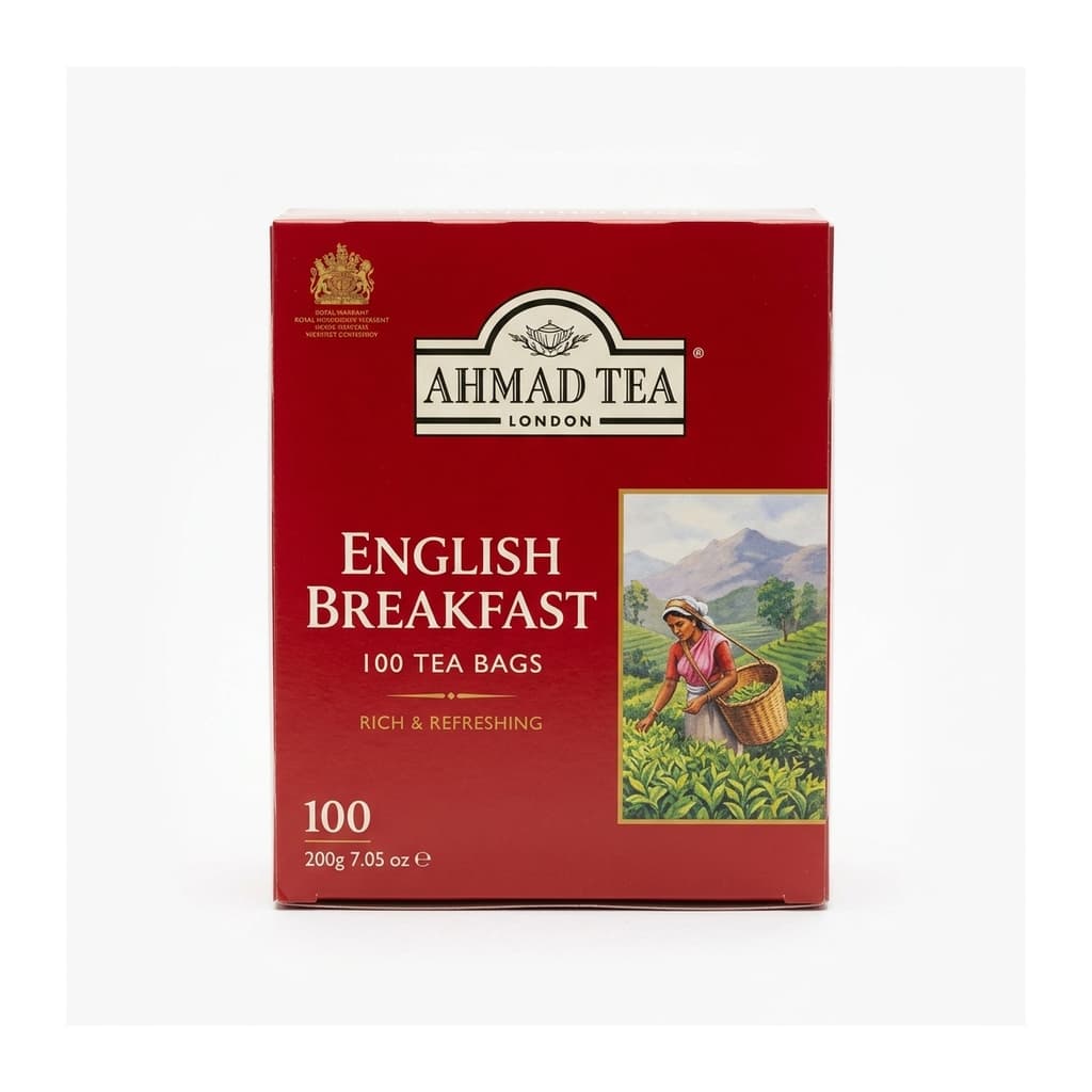 Ahmad Tea English Breakfast 100tea Bags 200g. 100 200 .