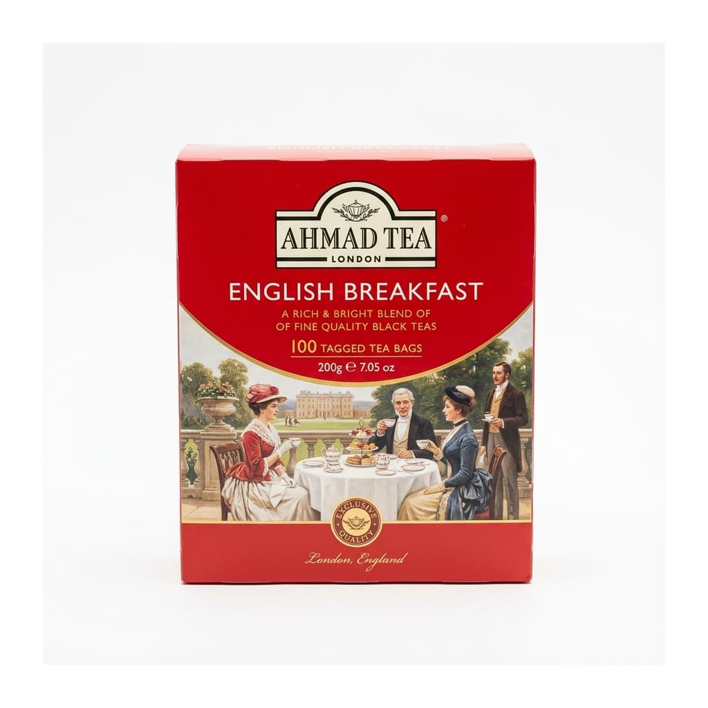 Ahmed English Breakfast Tea 100 Bags 200g