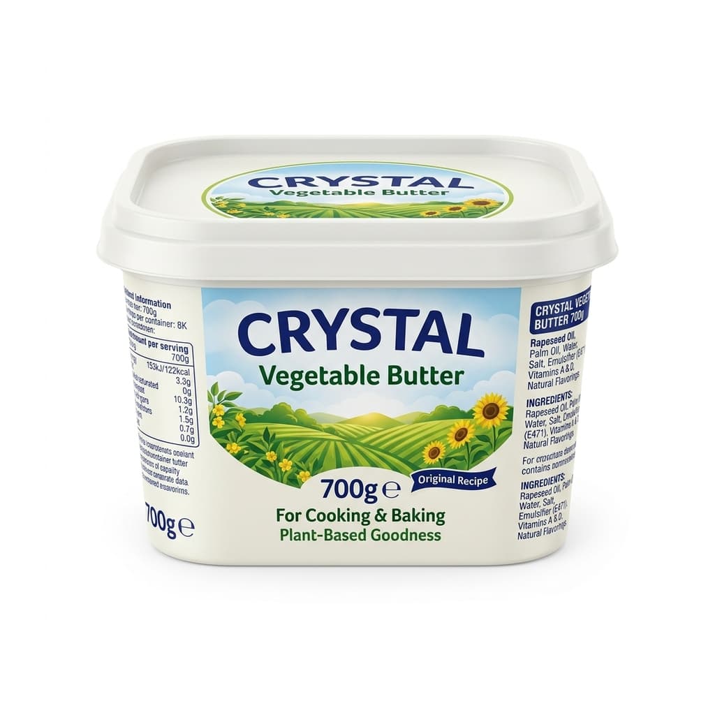 Crystal Vegetable Butter 700g