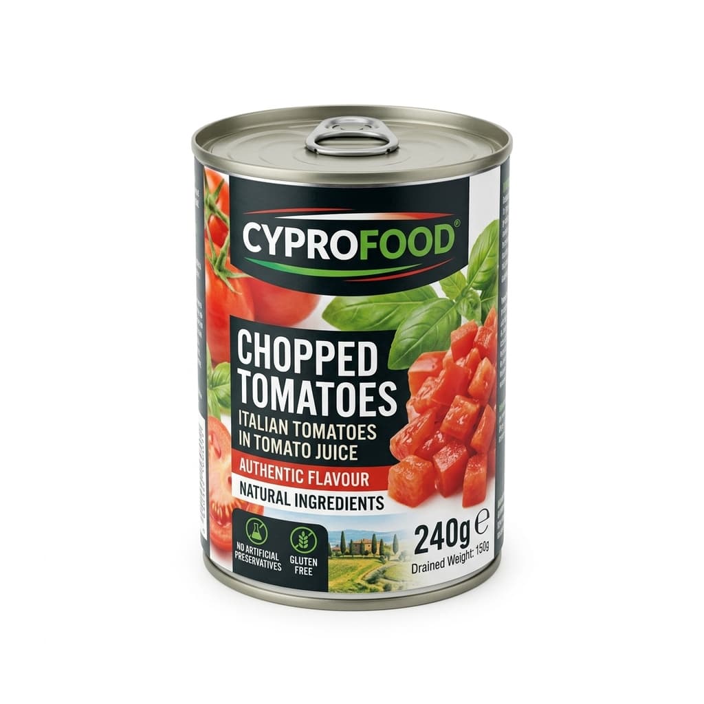 Cyprofood Chopped Tomatoes 240g