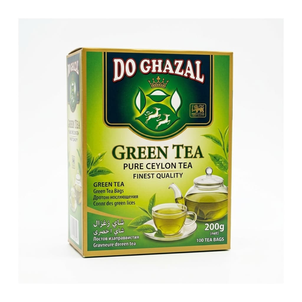 Do Ghazal Green Tea Bags 200g