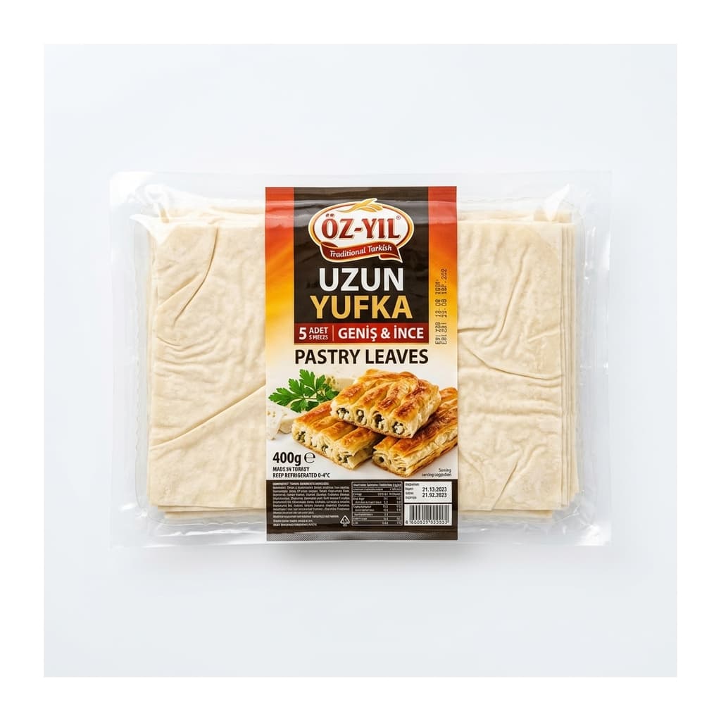 Oz-Yil Uzun Yfka 5 Pastry Leaves 400g