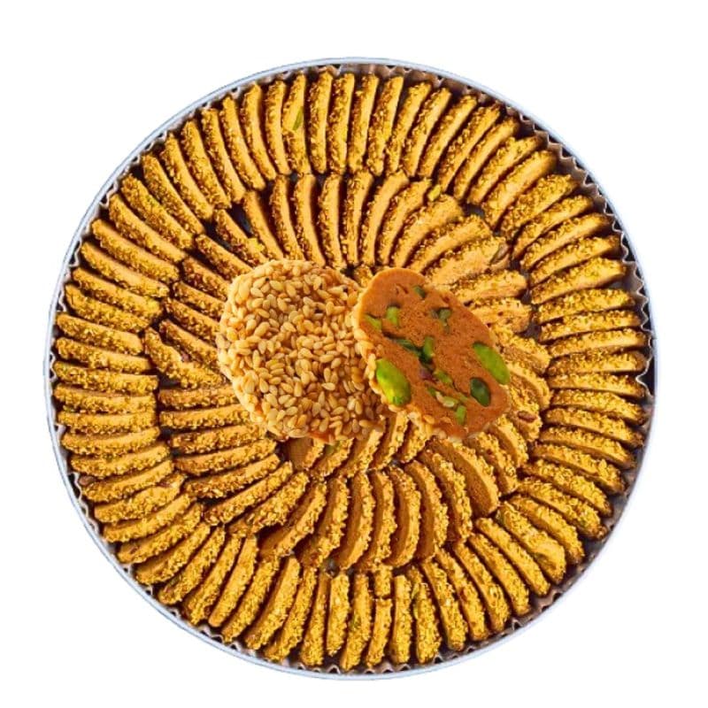 Premium Barazek Cookies 750g by Jawhart Alsharq Sweets