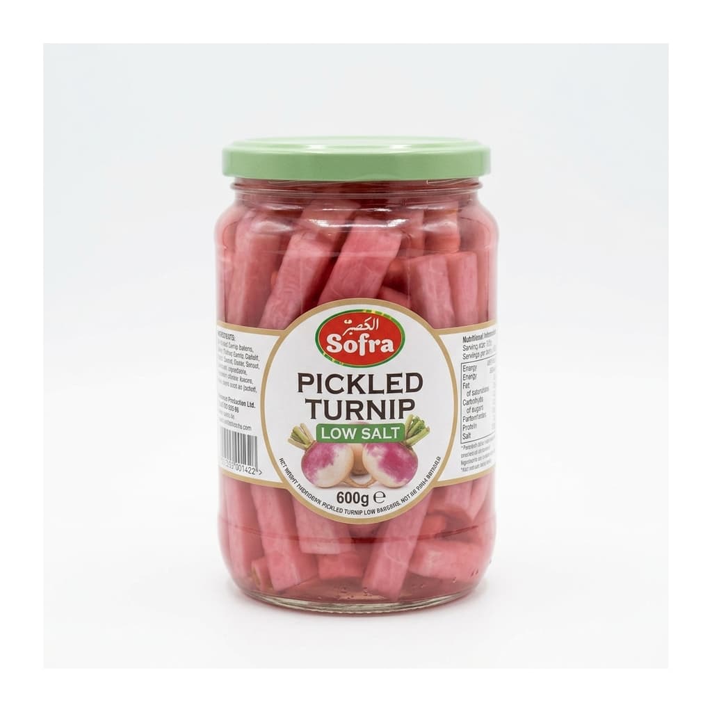 Sofra Pickled Turnip Low Salt 600g